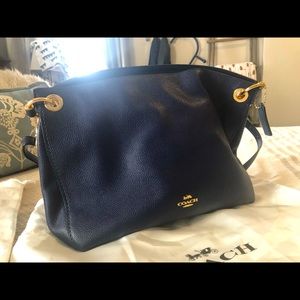 Coach Clarkson Hobo Like New in Navy blue